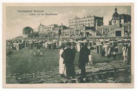 Nordseebad Borkum - Leben vor der Wandelhalle